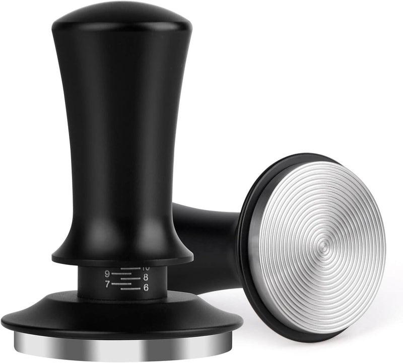 Attsky 58mm Espresso Tamper, Coffee Tamper for Espresso Machine, Espresso Tamp with Spring Loaded Tamper, Depth-adjustable Espresso Hand Tampers 58mm - Image 1